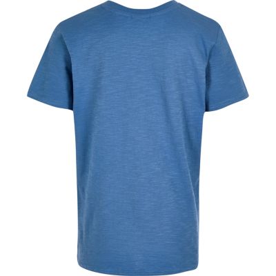 Boys blue Donald Duck print t-shirt